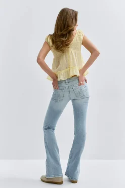Gina Tricot 14+ the cro ow fare jean Blå Discount