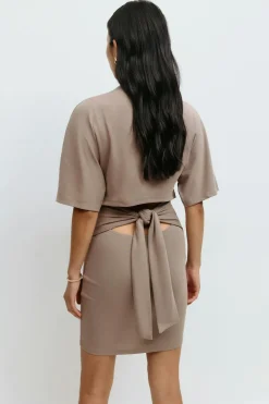 Gina Tricot Tie back dre Beige