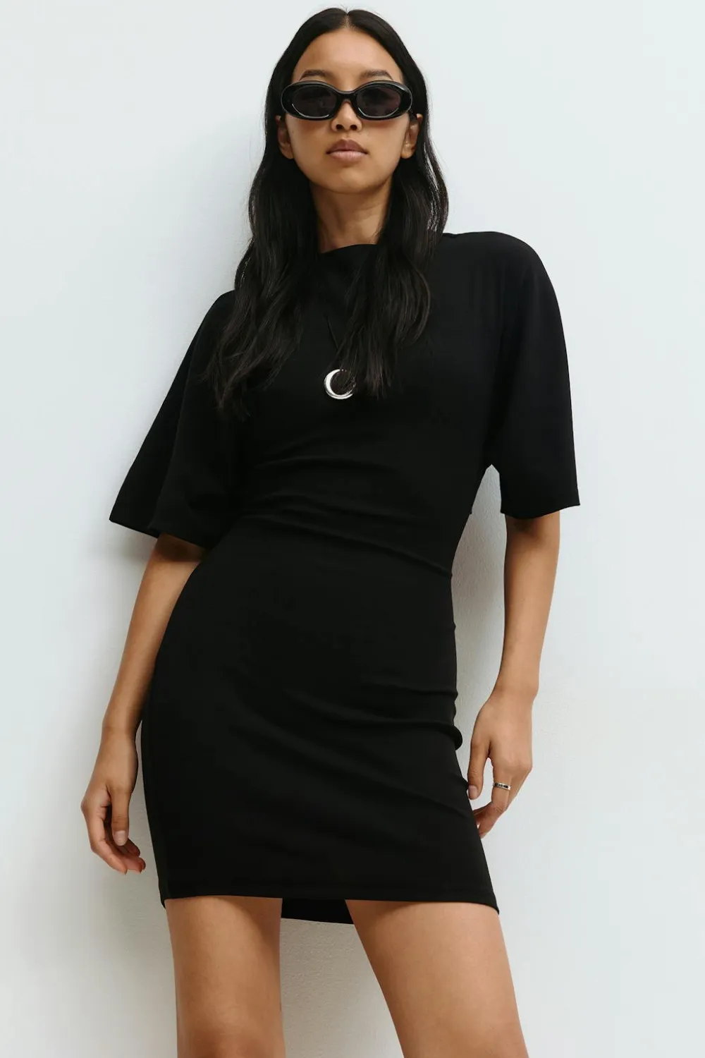 Gina Tricot Tie back dre Svart Hot