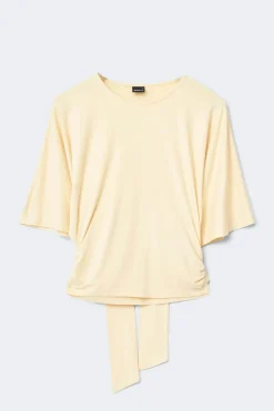 Gina Tricot Tie back top Gul Outlet