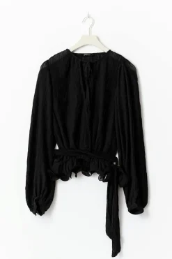 Gina Tricot Tie boue Svart Discount