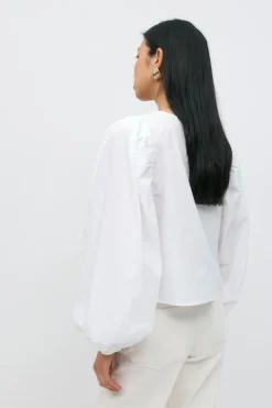 Gina Tricot Tie boue Hvit