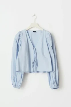 Gina Tricot Tie boue Blå Sale