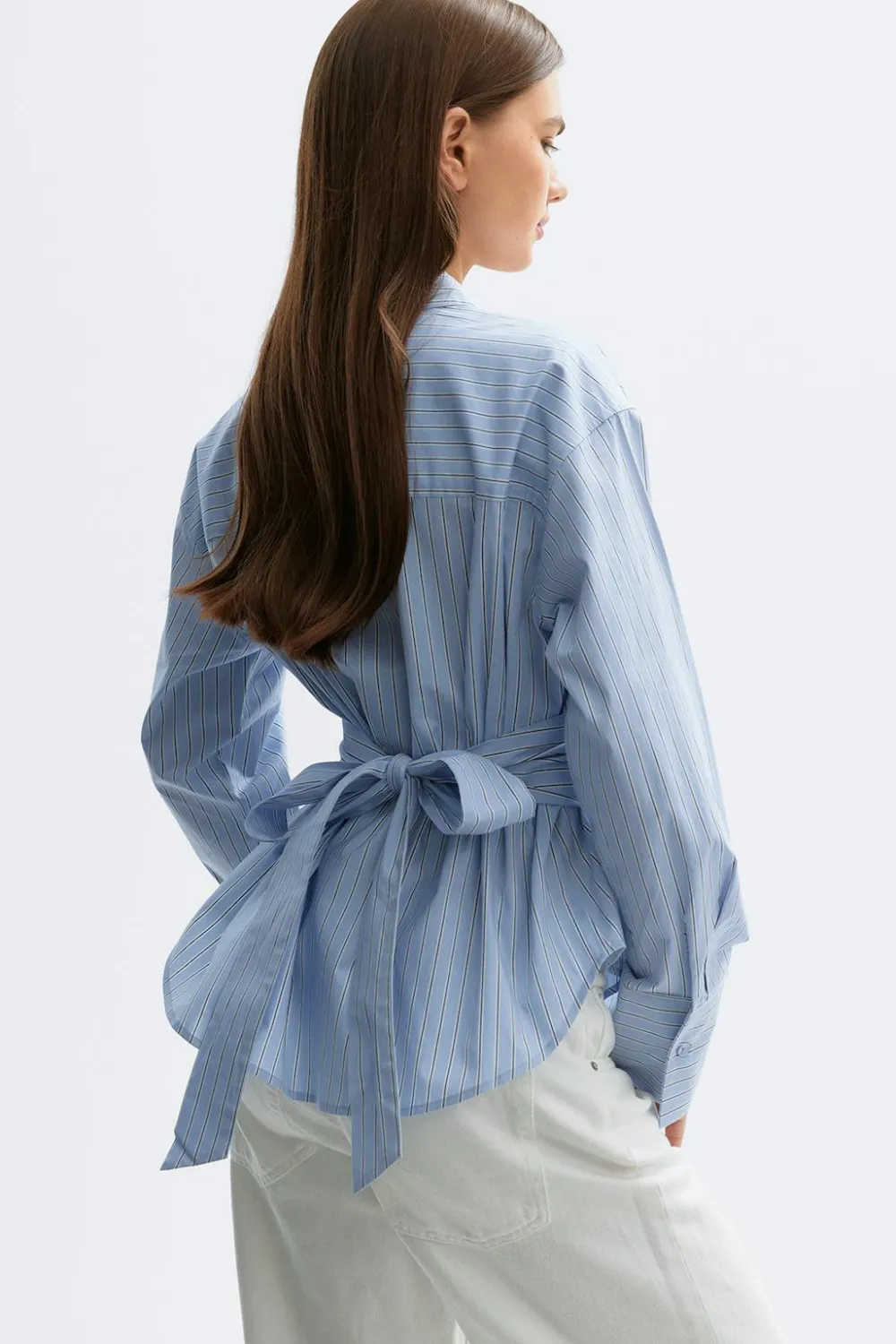 Gina Tricot Tie boue Blå Sale