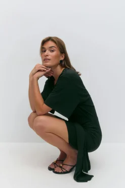 Gina Tricot Tie horteeve dre Svart Online
