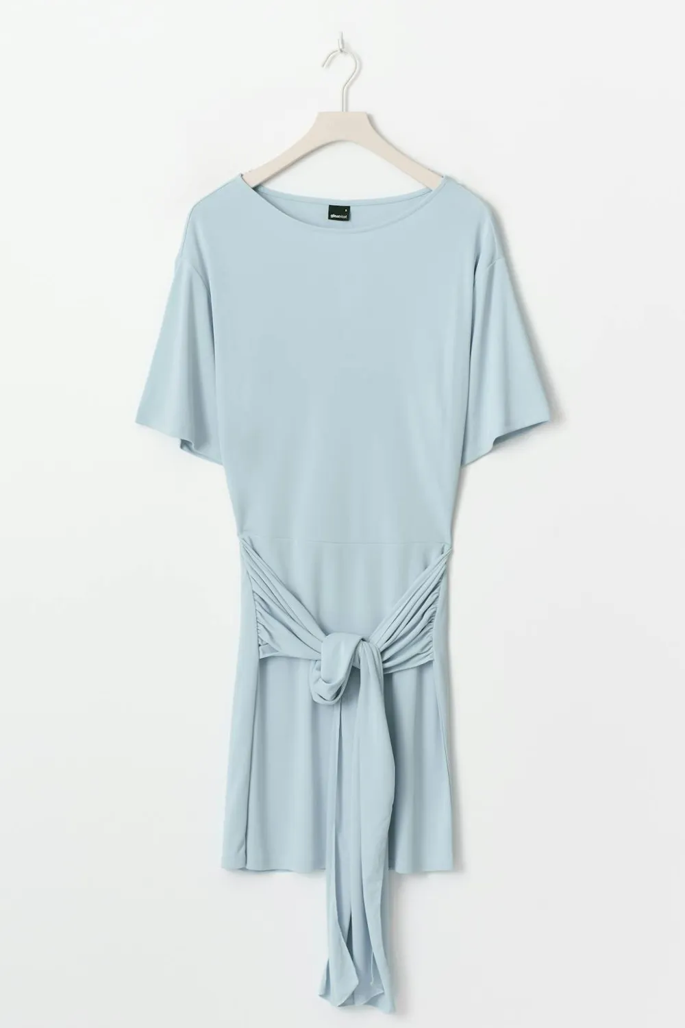 Gina Tricot Tie horteeve dre Blå Online