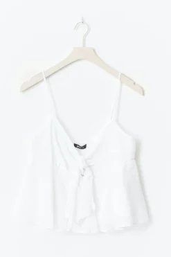 Gina Tricot Tie inget Hvit Clearance