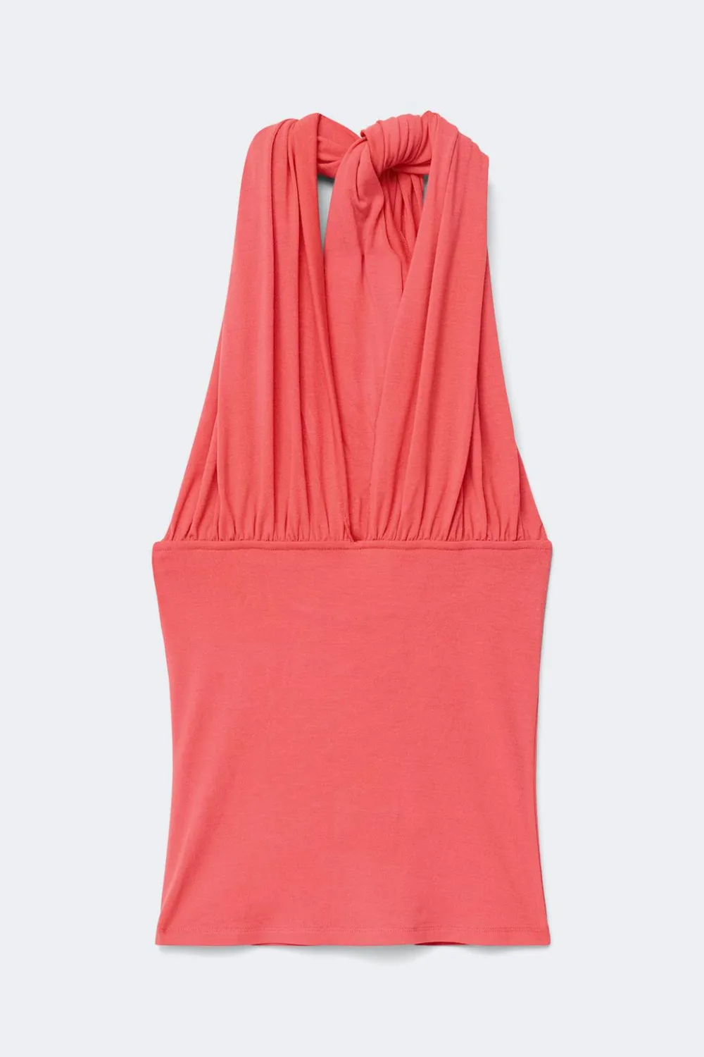 Gina Tricot 14+ tie top Oransje Hot