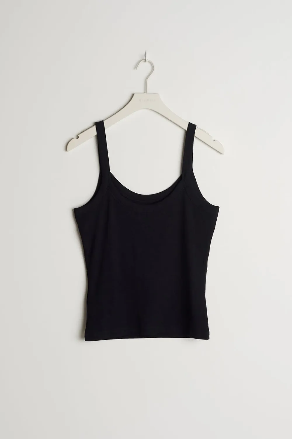 Gina Tricot Tight fit rib inget Svart Discount