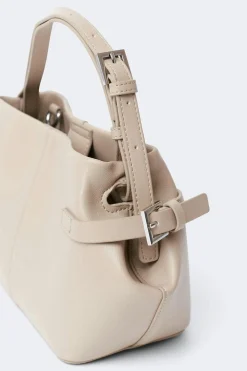 Gina Tricot Top handle bag Beige New