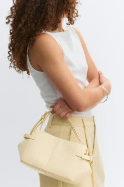 Gina Tricot Top handle bag Gul