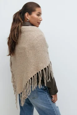 Gina Tricot Triangle scarf Beige Outlet
