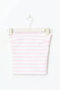 Gina Tricot Tube top Rosa Outlet