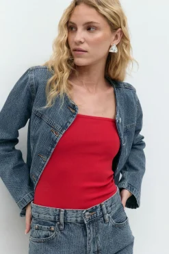 Gina Tricot Tube top Rød Best