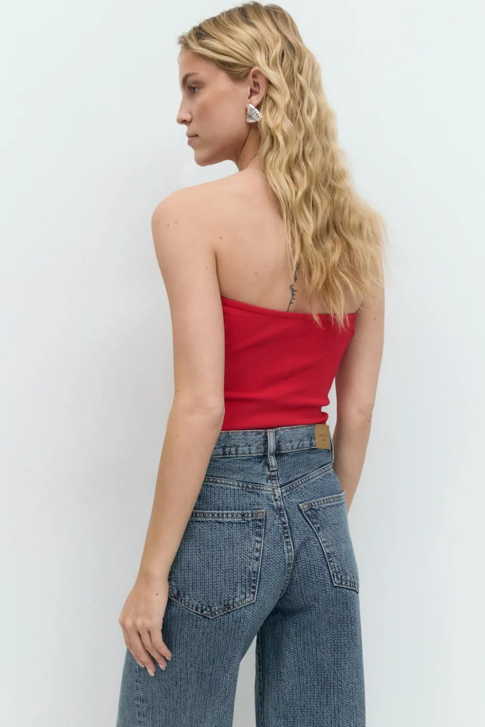 Gina Tricot Tube top Rød Best