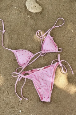 Gina Tricot 14+ tuu cheeky bikini botto Rosa Best