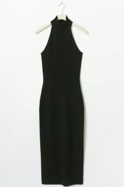 Gina Tricot Turteneck knitted dre Svart Outlet