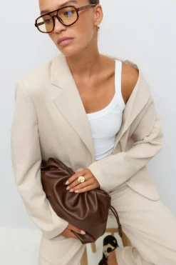 Gina Tricot Twi bazer Beige Outlet