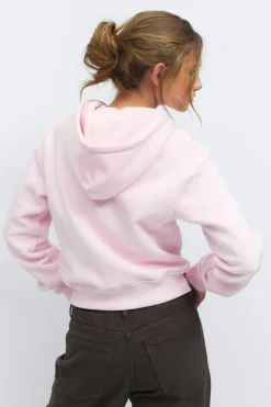 Gina Tricot Utiate zip hoodie Rosa Sale
