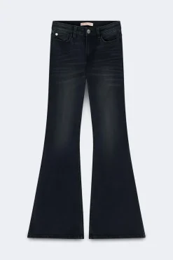 Gina Tricot Ultra flare jeans Svart Sale