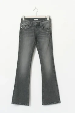 Gina Tricot Ultra low bootcut jeans Svart Outlet