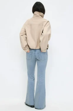 Gina Tricot Ultra low flare jeans Blå Online