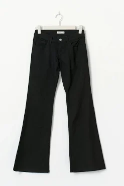 Gina Tricot Ultra low flare jeans Svart Sale