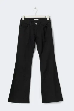 Gina Tricot Ultra low flare petite jeans Svart New