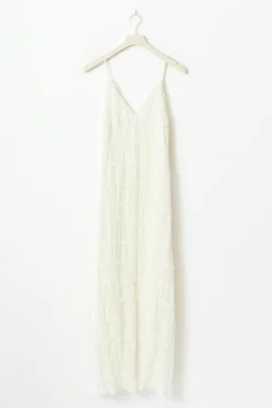 Gina Tricot V-neck axi dre Hvit Online