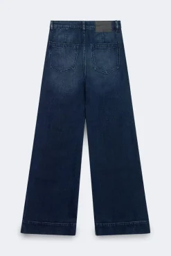 Gina Tricot Waist hug flare jeans Blå Online