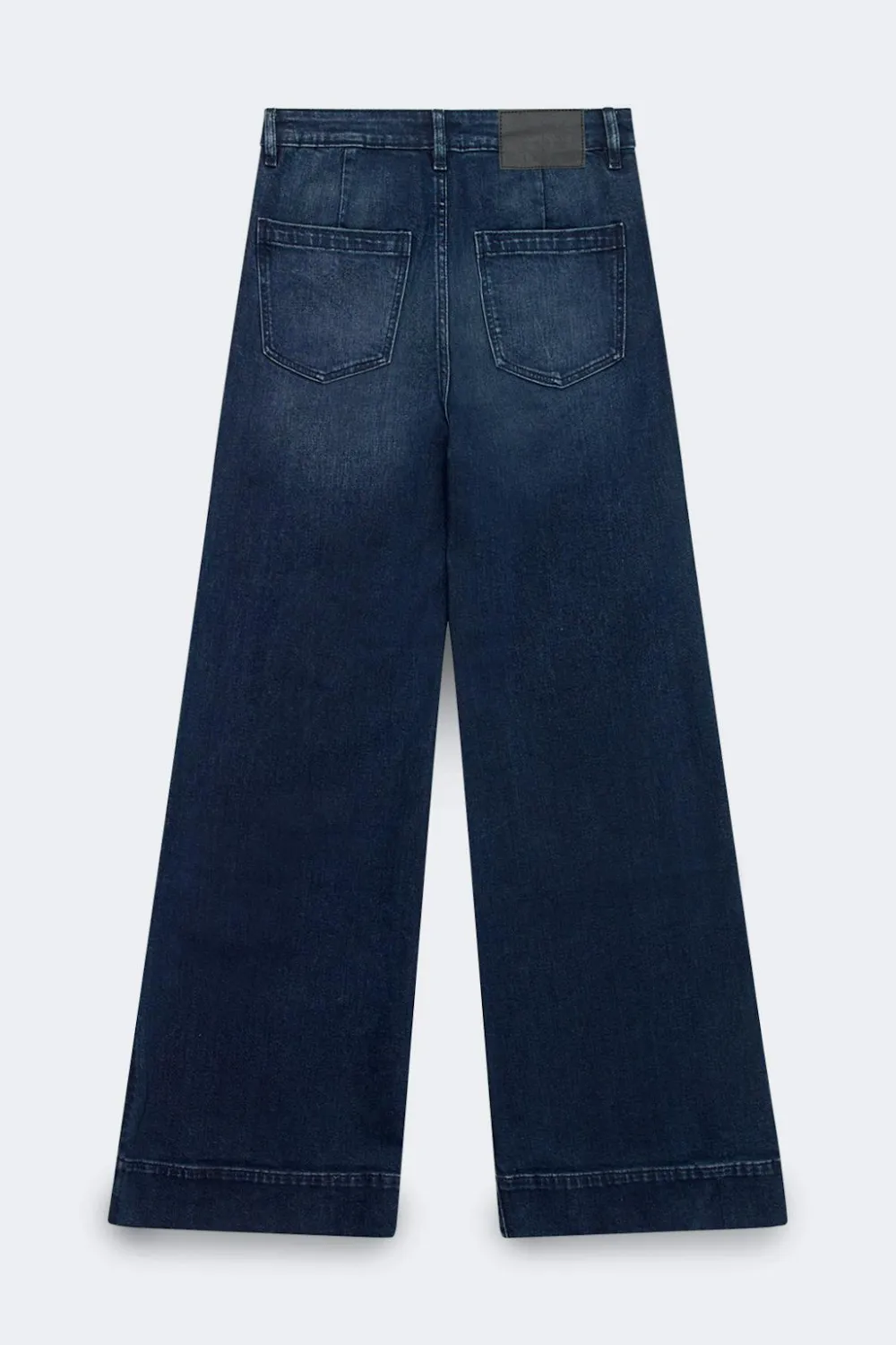 Gina Tricot Waist hug flare jeans Blå Online