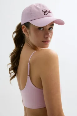 Gina Tricot Washed cotton cap Rosa