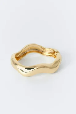 Gina Tricot Wave bracelet Gull Clearance