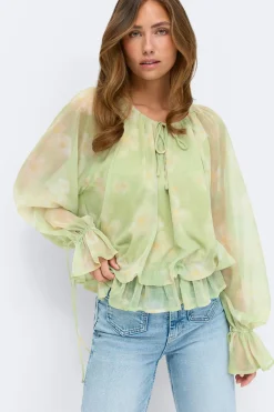Gina Tricot Wavy boue Grønn Discount