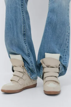 Gina Tricot 14+ wedge sneakers Beige Sale