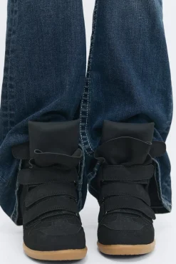 Gina Tricot 14+ wedge sneakers Svart New