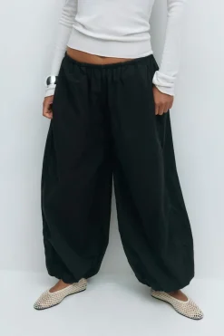 Gina Tricot Wide baoon trouer Svart Sale