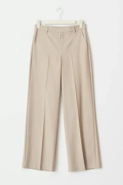 Gina Tricot Wide leg suit trousers Beige Best
