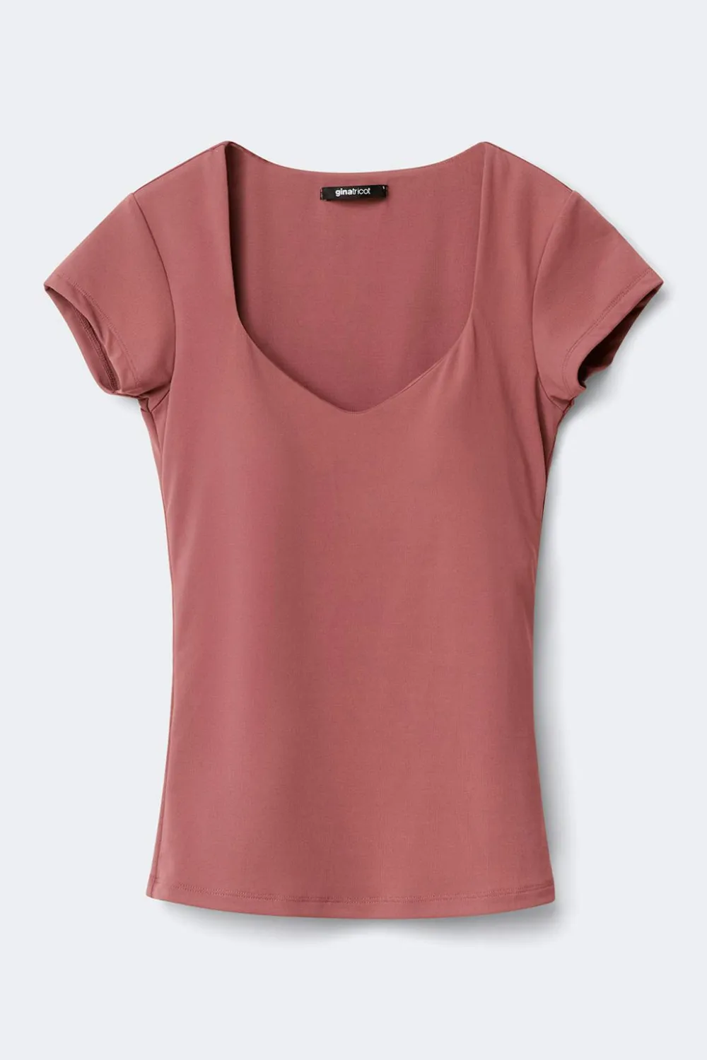 Gina Tricot Wow buit-in bra top Rosa Hot