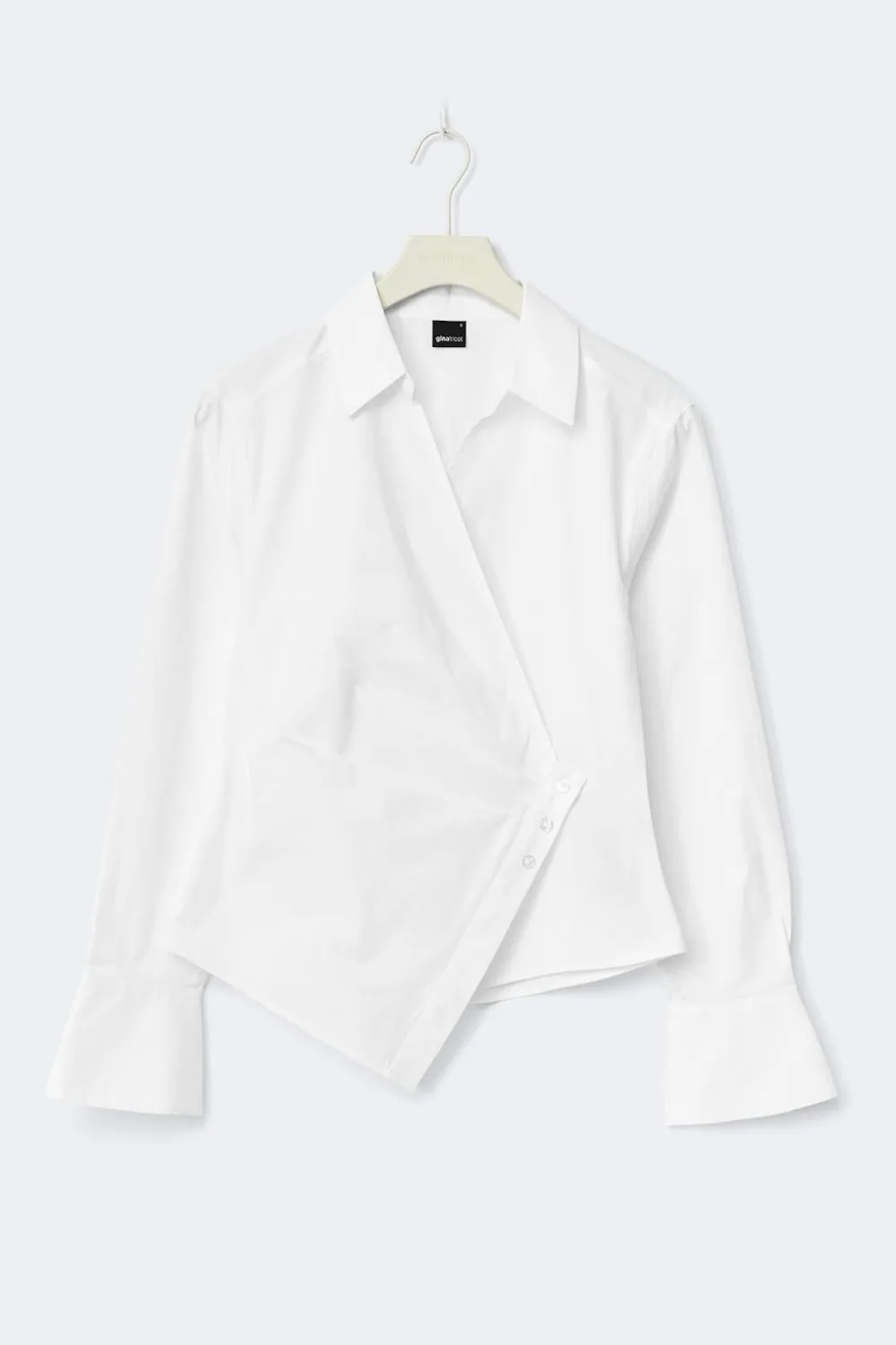 Gina Tricot Wrap hirt Hvit Discount