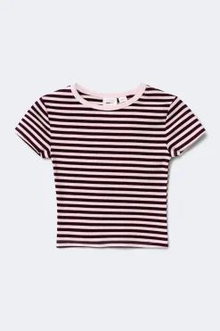 Gina Tricot Y baby tee Rosa Sale