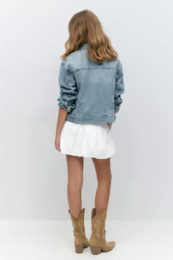 Gina Tricot Y balloon skirt Hvit Online