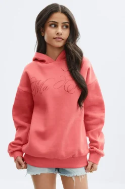 Gina Tricot Y basic hood Rosa Online