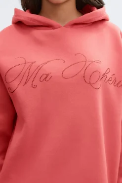 Gina Tricot Y basic hood Rosa Online