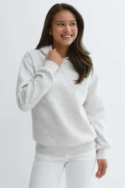 Gina Tricot Y basic hood Grå Sale