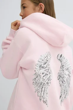 Gina Tricot Y basic hood Rosa Best