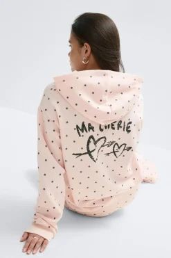 Gina Tricot Y basic hood Rosa Sale