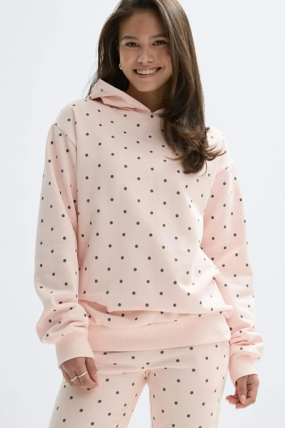 Gina Tricot Y basic hood Rosa Sale