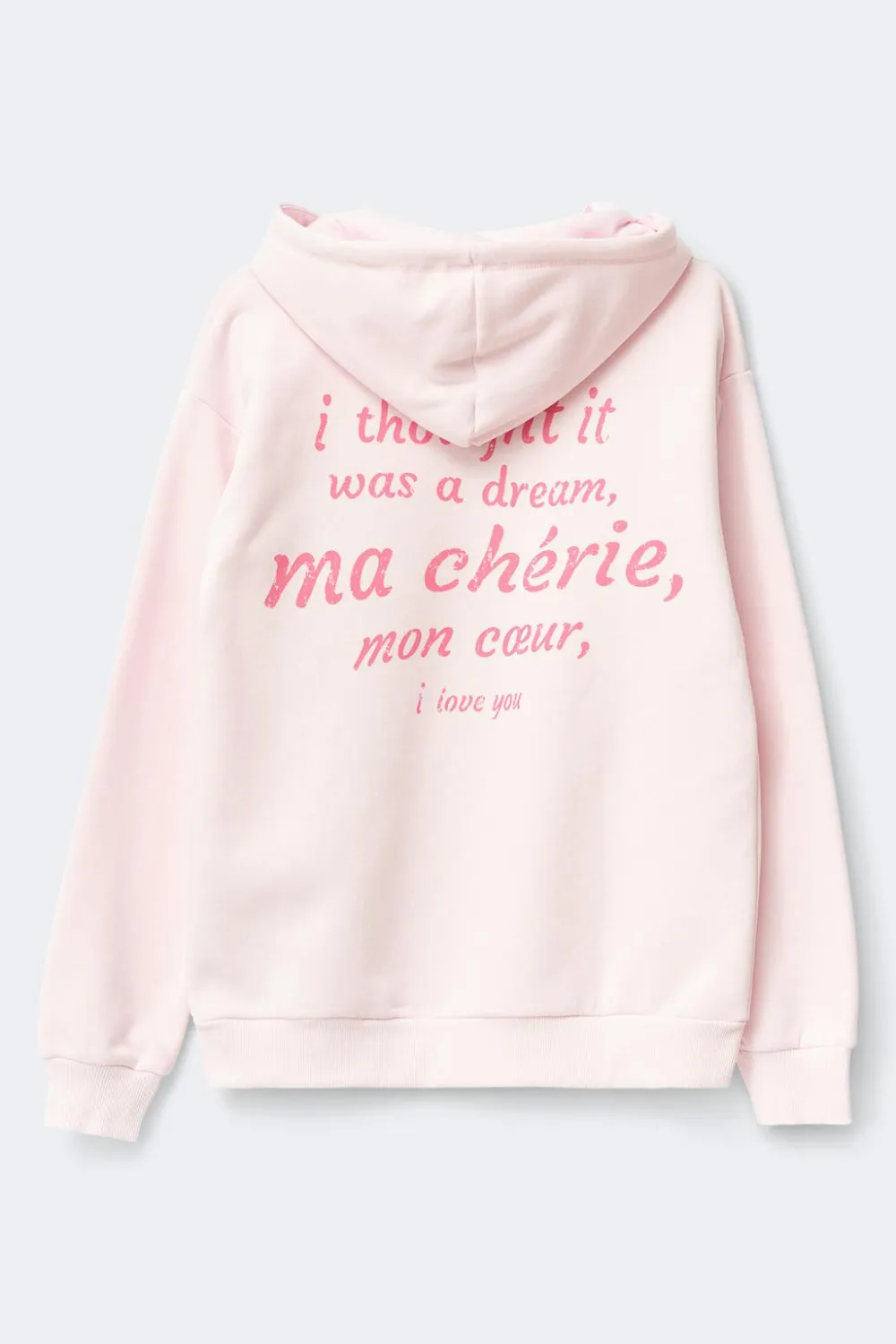 Gina Tricot Y basic hood Rosa Clearance