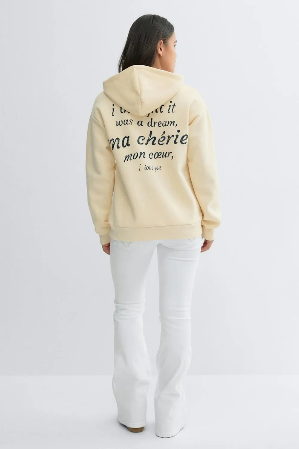 Gina Tricot Y basic hood Gul